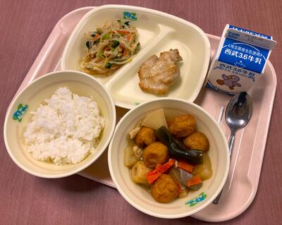 ２月２７日　今日の給食