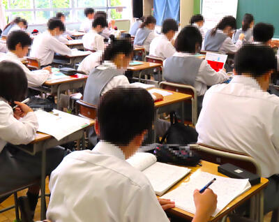 5月１３日　朝の試験勉強２