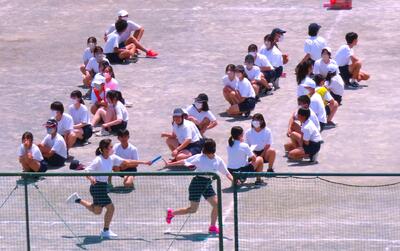 5月１５日　体育祭の学年練習3