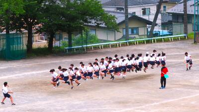 5月２７日　体育祭の学年練習1