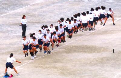 5月２７日　体育祭の学年練習2