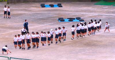 5月２７日　体育祭の学年練習3