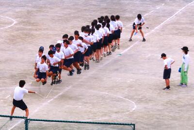 5月２７日　体育祭の学年練習4