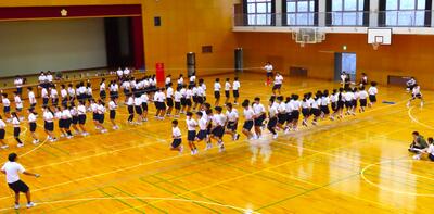 5月２８日　体育祭の学年練習2