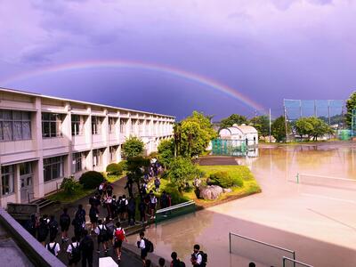 ６月３日　虹