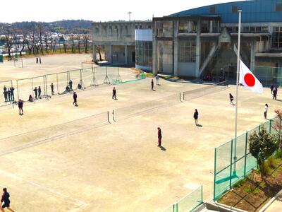 3月１１日　３年球技大会4