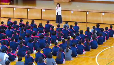 4月11日　学年集会2